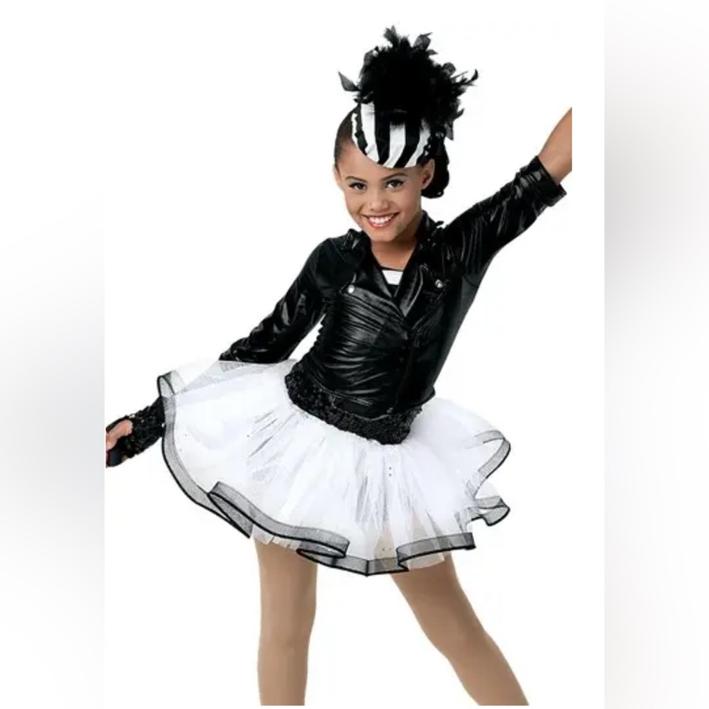 Weissman Showtime Jailhouse Rock 9569 Jazz Tap Dance Costume Jailbird Leather
